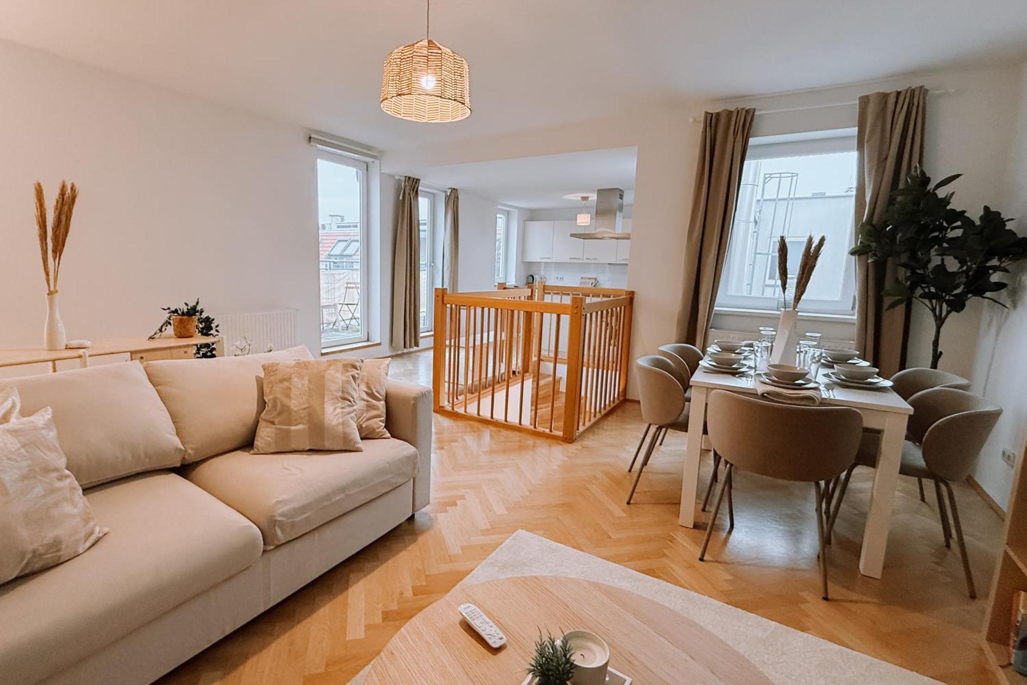 90Qm, 3 Bedrooms, Near Schoenbrunn, Balcony - Axara Housing Vienna Exterior photo